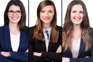 Élise Veillette, Laurence Gaudreault et Kariane Ducharme Ouellet