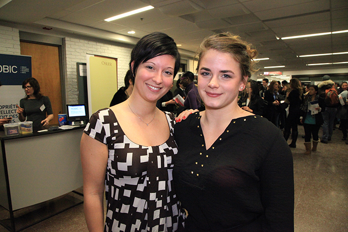 Sylvianne Fréchette et Mélissa Bazin participe à la course.