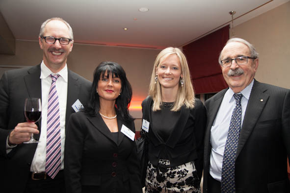 Martin Sheeman, Sylvie Rodrigue, Dominique Tardif et Jean-Louis Baudouin
