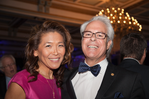 Me Lu Chan Khuong, nouvelle bâtonnière du Québec en compagnie du juge en chef de la Cour supérieure François Rolland