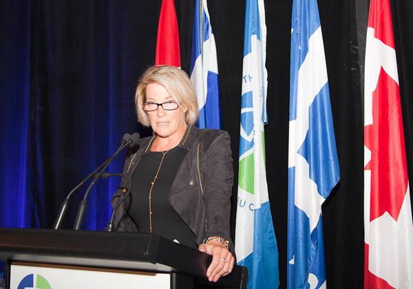 Me Michele Hollins, présidente de l'ABC